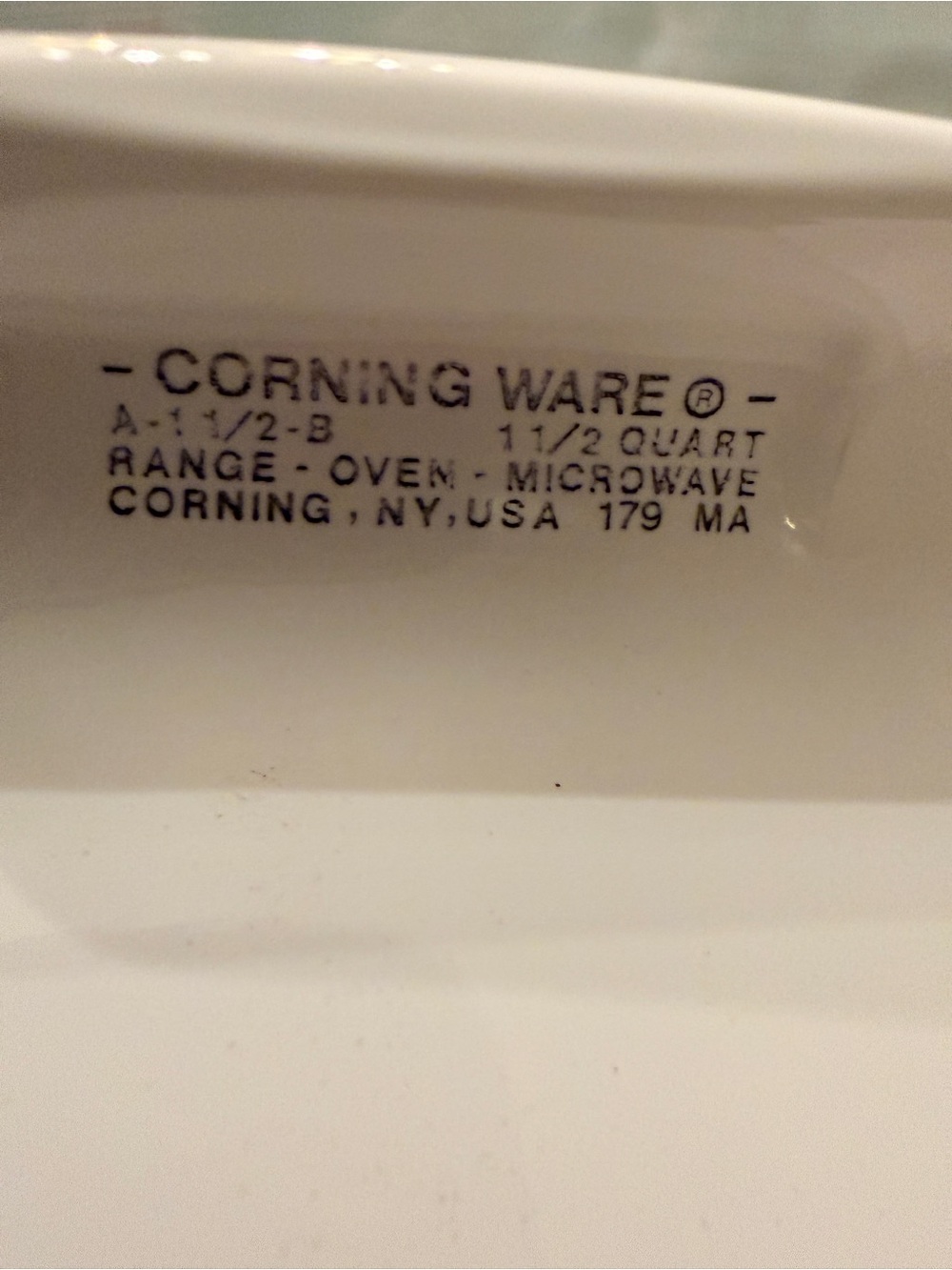 Vintage Corning Ware Blue Cornflower Casserole Dish A-1 1/2-B, No Lid 1.5 Qt - Picture 7 of 10